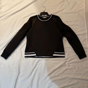 C&C California scuba pullover black with white contrast, size L.